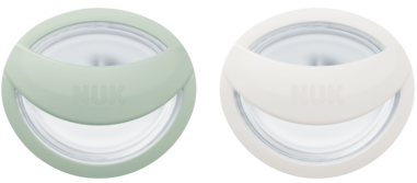 NUK Пустышка 0-9 мес сил Mommyfeel 2 шт Зеленая